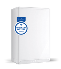 Intergas Xtreme 30 CW4 CV-ketel met Beste uit de Test Consumentenbond sticker