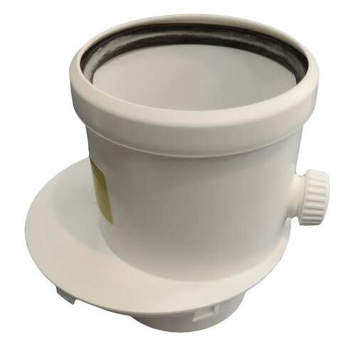 Intergas adapter set van 60/100mm naar 80/80mm 090537