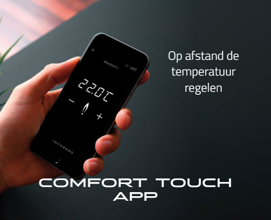 Intergas Comfort Touch modulerende kamerthermostaat wit 030004