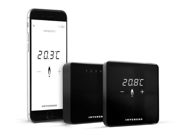 Intergas Comfort Touch modulerende kamerthermostaat wit 030004