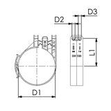 Cox Geelen CoxDENS® PP beugel Ø 60/100 ABMTAB600 | CVketel.nl