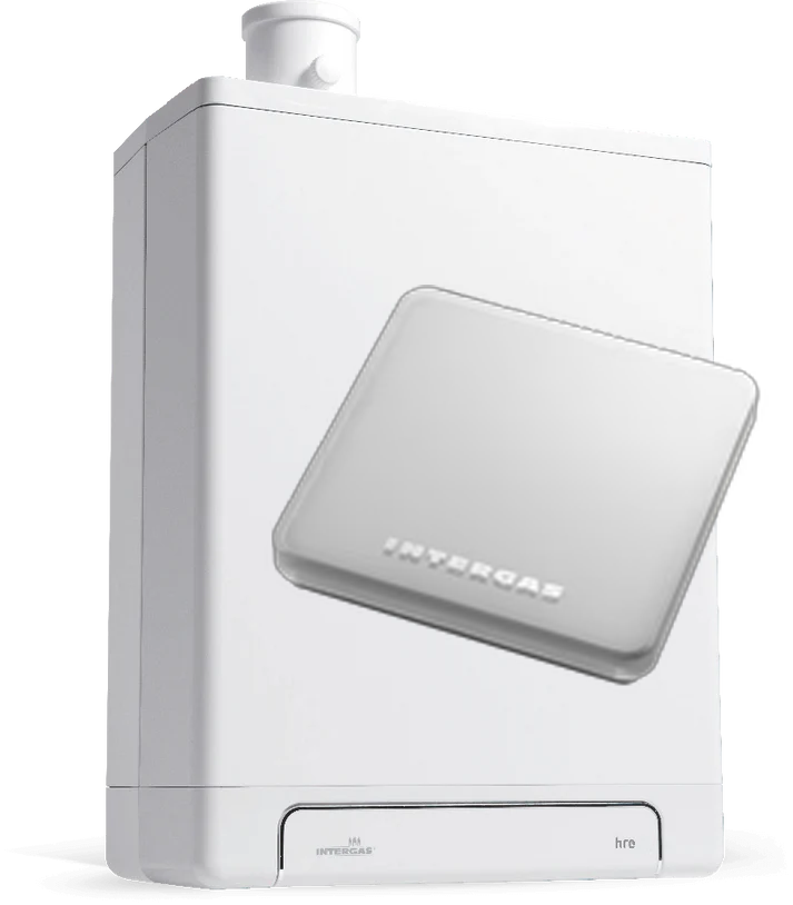 Intergas Kombi Kompakt HRE 24/18 A-Label  5,4 - 17,8 kW CW3 2x80mm 043357