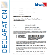 Intergas Xtreme 30 CW4 gelijkwaardigheidsverklaring | CVketel.nl