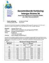 Intergas Xtreme 36 CW5 gecontroleerde 
