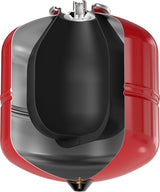 Onderzijde binnenkant Expansievat Baseflex 18/0,5 3BAR Rood Flamco | CVketel.nl